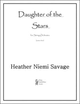 Daughter of the Stars Orchestra sheet music cover